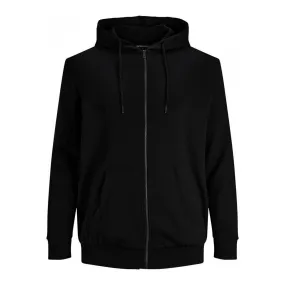 12182493 BASIC SWEAT ZIP-BLACK