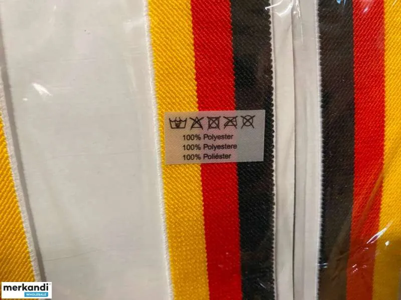 280 piezas De la nada Tirantes Bandera de Alemania Negro-Rojo-Amarillo Talla única, stock restante Comprar productos al por mayo