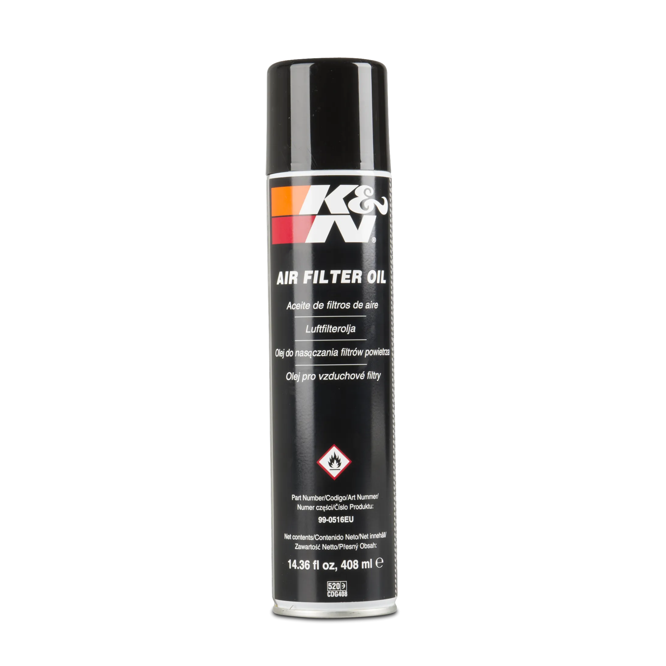 Aceite de Filtro de Aire K&N Aerosol 408ml