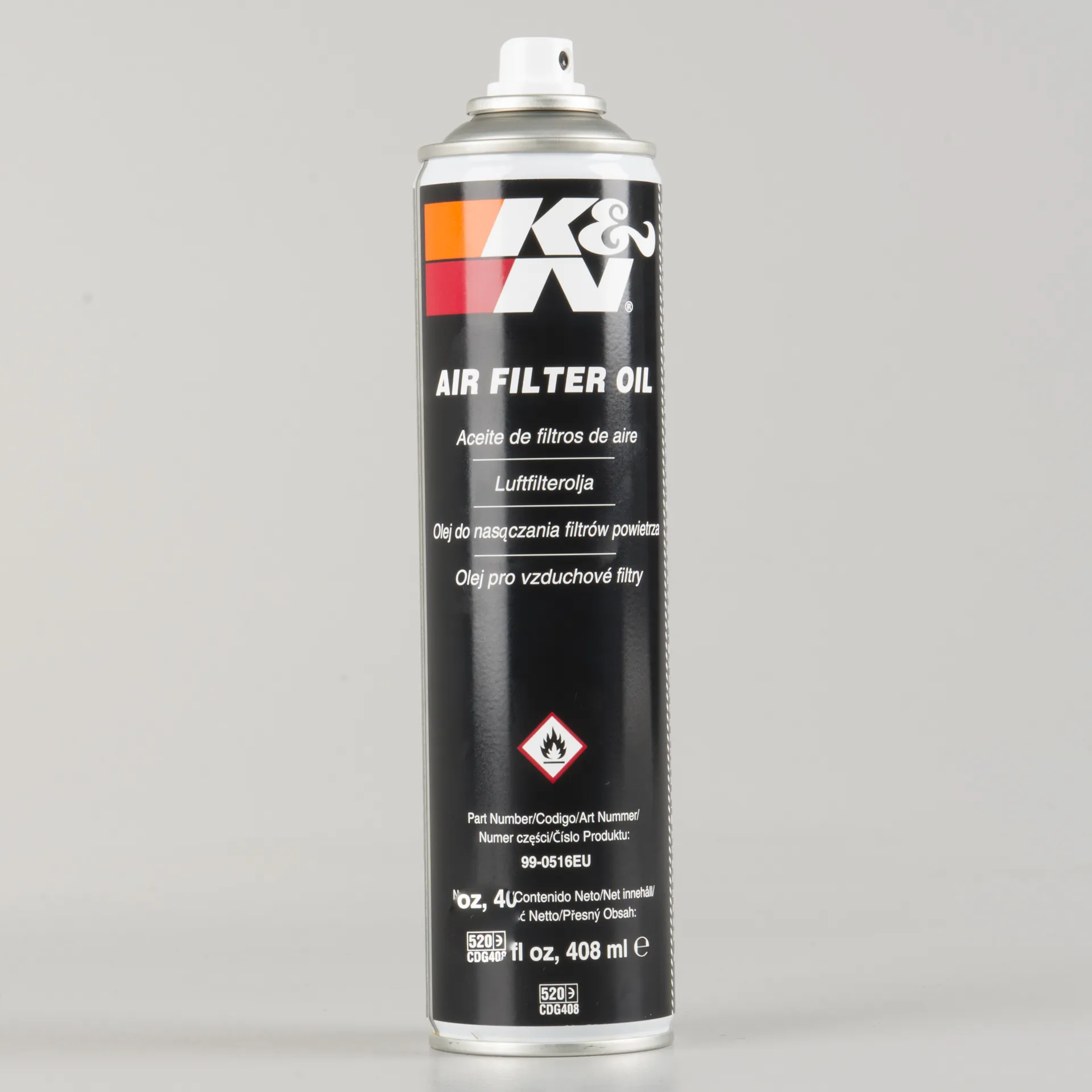 Aceite de Filtro de Aire K&N Aerosol 408ml