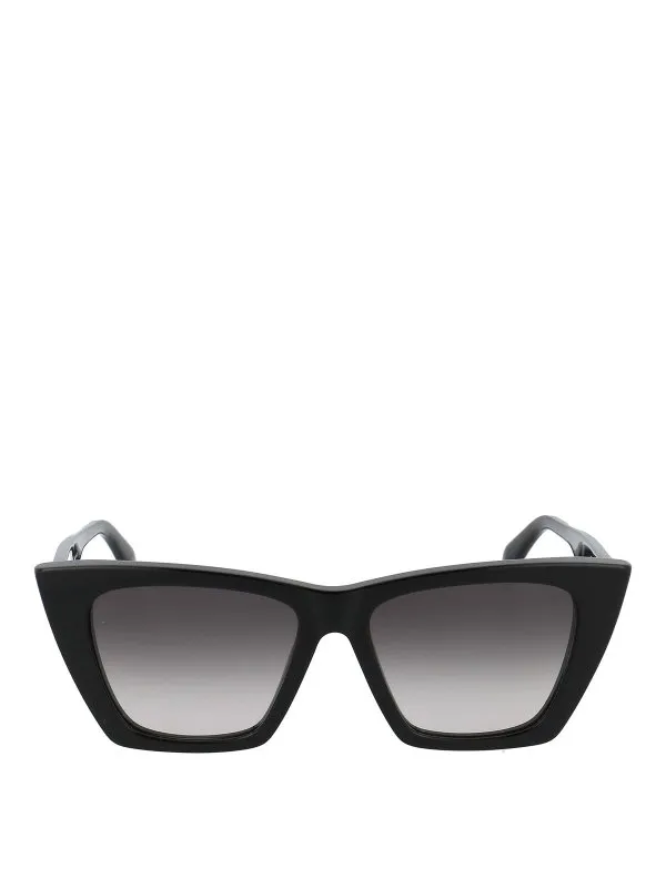 Alexander Mcqueen Gafas De Sol - Negro