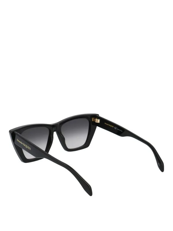 Alexander Mcqueen Gafas De Sol - Negro