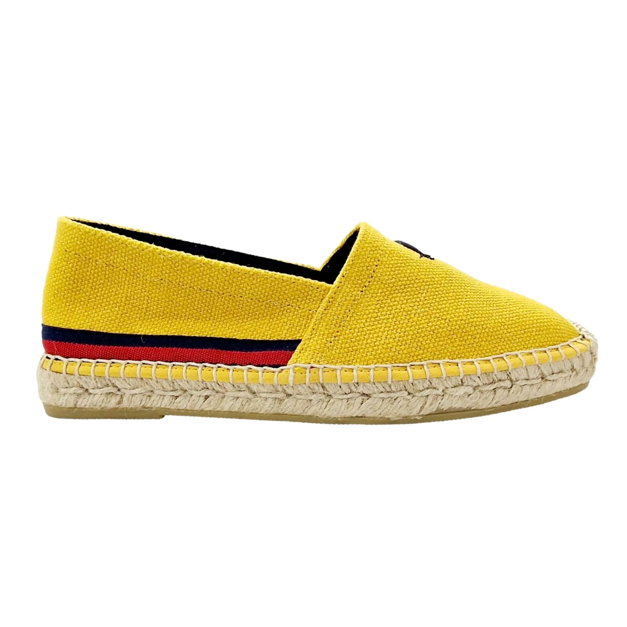 ALPARGATA HOMBRE TEJIDO SUELA YUTE AMARILLO AMARILLO