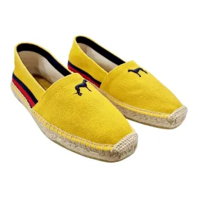 ALPARGATA HOMBRE TEJIDO SUELA YUTE AMARILLO AMARILLO