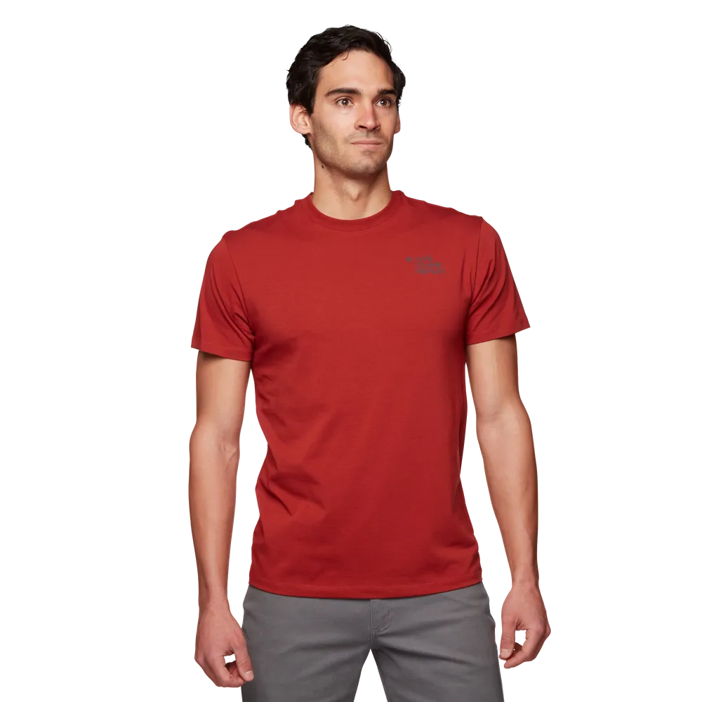 BD DESERT TO MOUNTAIN SS TEE  - MEN'S Red Rock