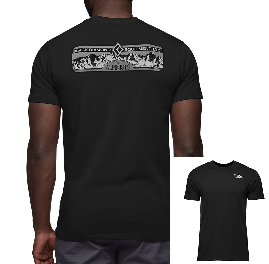 BD HERITAGE EQUIPMENT FOR ALPINISTS TEE - MEN'S Black