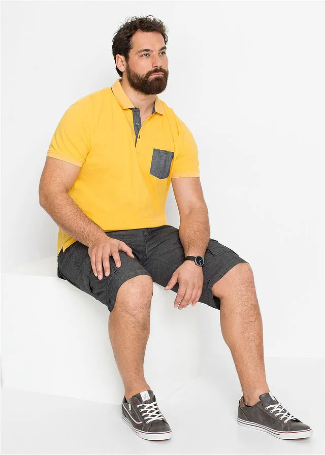 Bermudas de estilo cargo y corte holgado Negro