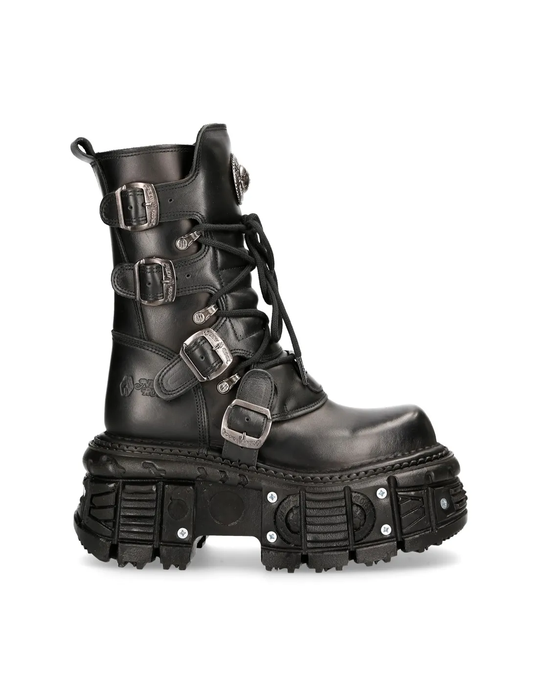 BOOT BLACK IMPERFECT  M-TANK373-S1