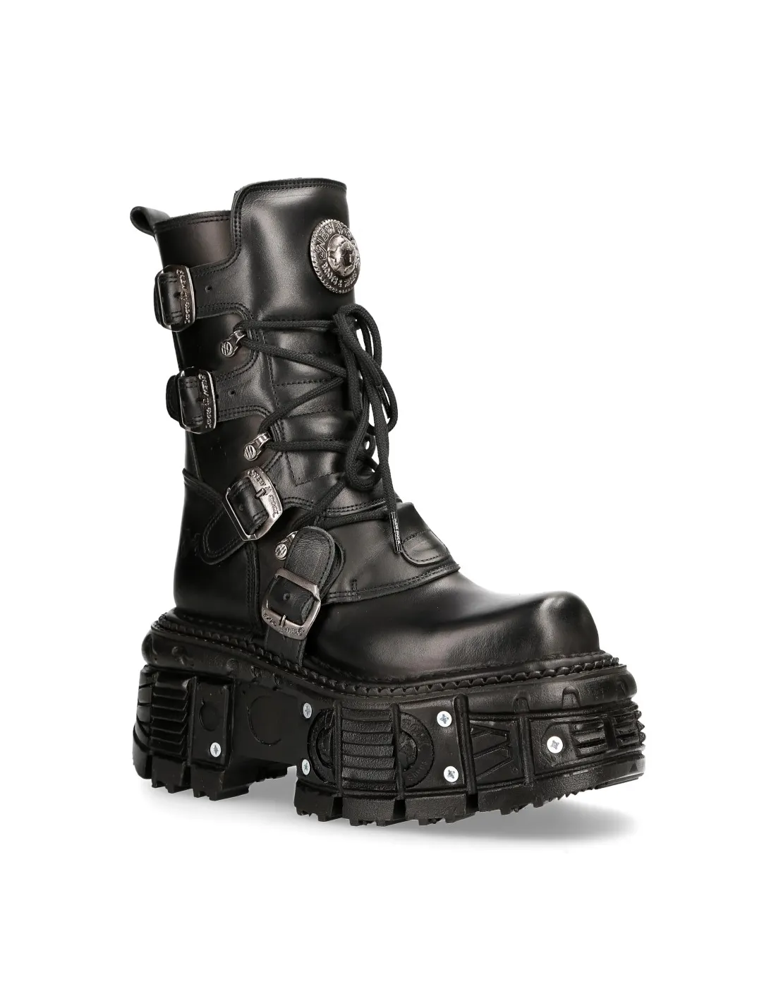 BOOT BLACK IMPERFECT  M-TANK373-S1