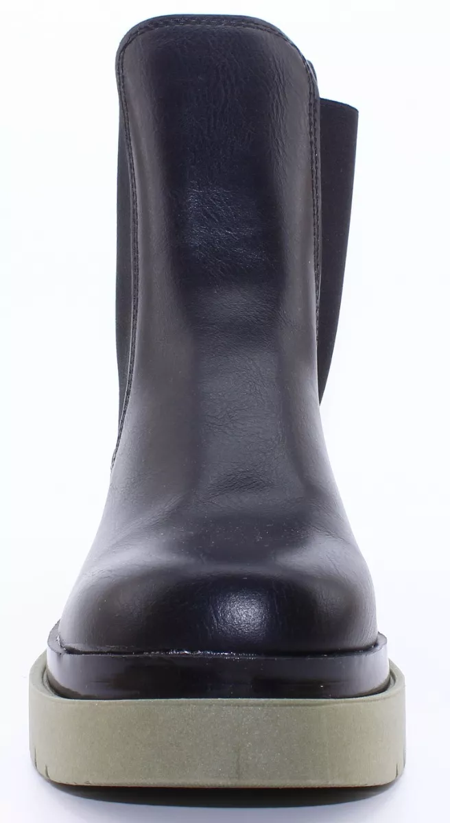 Botas Dama Mujer Elasticos Plataforma Nuevas 345 Carg