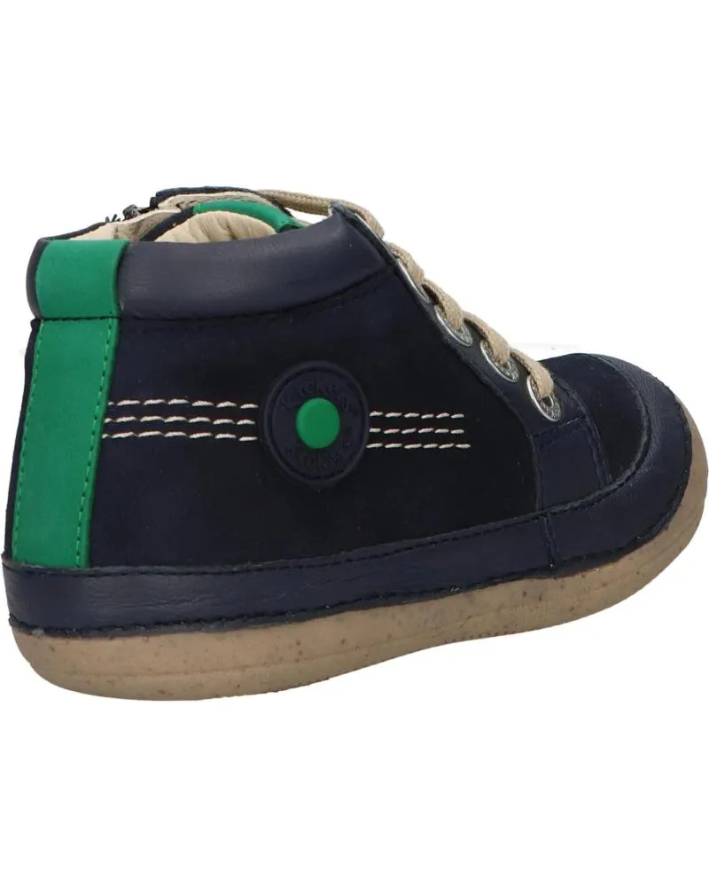 Botas de Niña y Niño KICKERS 928062-10 SONISTREET 10 MARINE