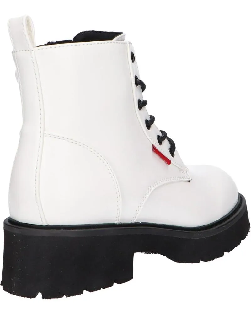 Botas de Niña y Niño LEVIS VBIL0001S BILLIE 0061 WHITE