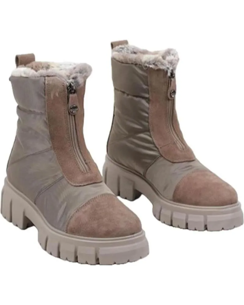 Botas IMAC  de Mujer 657059 NAYLON-PIEL T  TAUPE