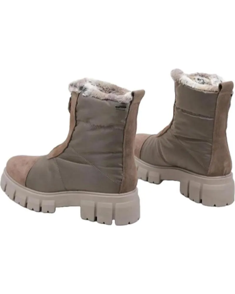 Botas IMAC  de Mujer 657059 NAYLON-PIEL T  TAUPE