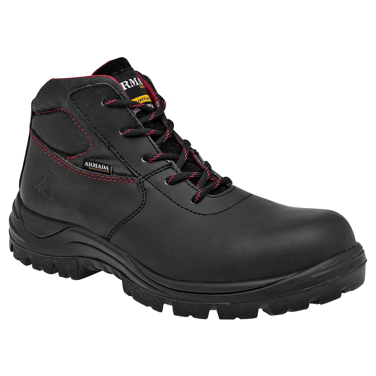 Botas industriales Exterior Piel Color Negro Para Hombre De RBCOLLECTION