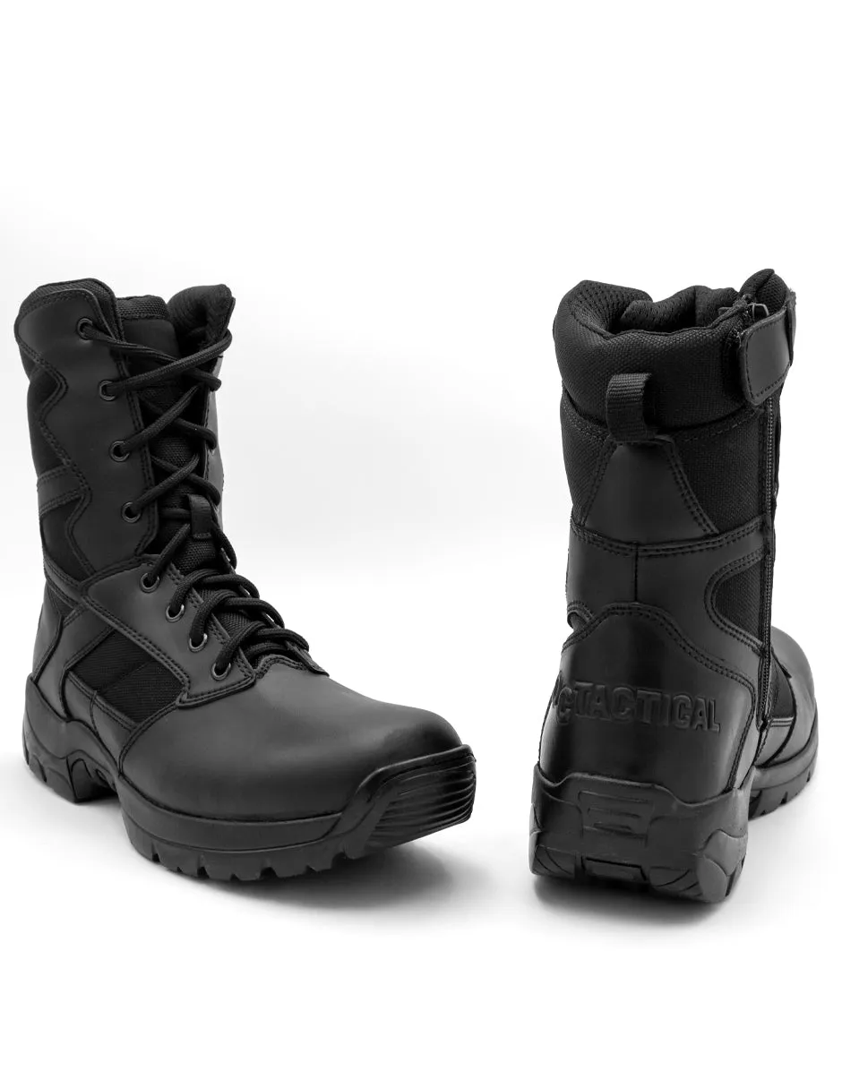 Botas industriales Exterior Piel Color Negro Para Hombre De RBMOVE