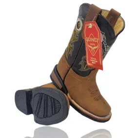 Botas para Nio de Cuero Crazy Horma Rodeo Color Tan Q4226231