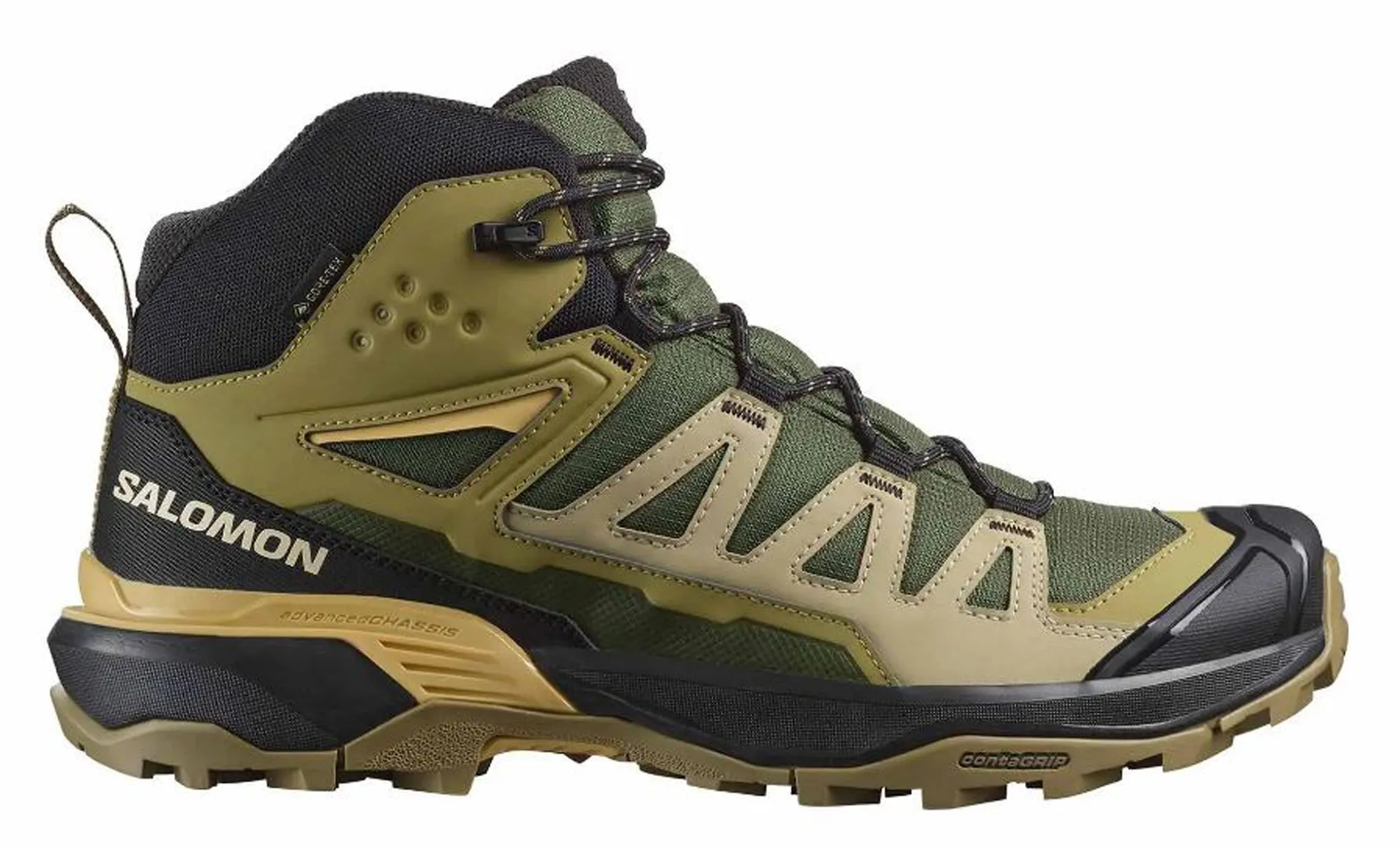 Botas Salomon X Ultra 360 Mid GTX Verde