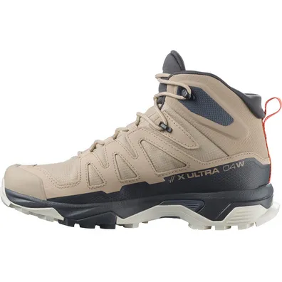 Botas Salomon X Ultra 4 Mid GTX W Beige