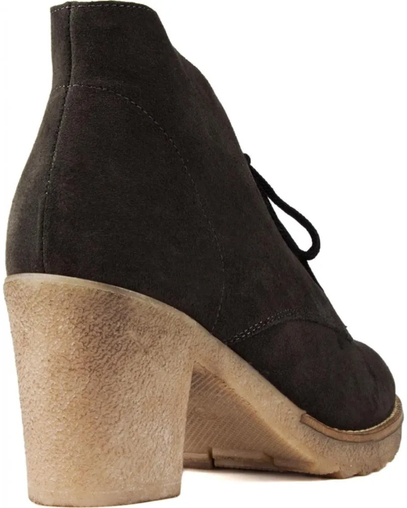 Botines de Mujer KROC BOTINES DE TACON S MARRON