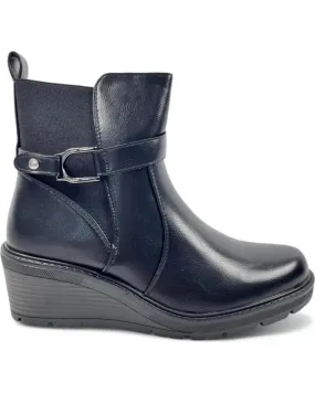 Botines TIMBOS  de Mujer BOTIN CUNA DE MUJER 130856  NEGRO