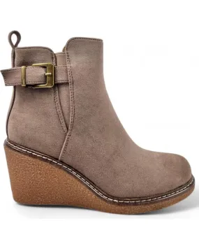 Botines TIMBOS  de Mujer BOTIN CUNA DE MUJER KAKI 130852  MARRóN