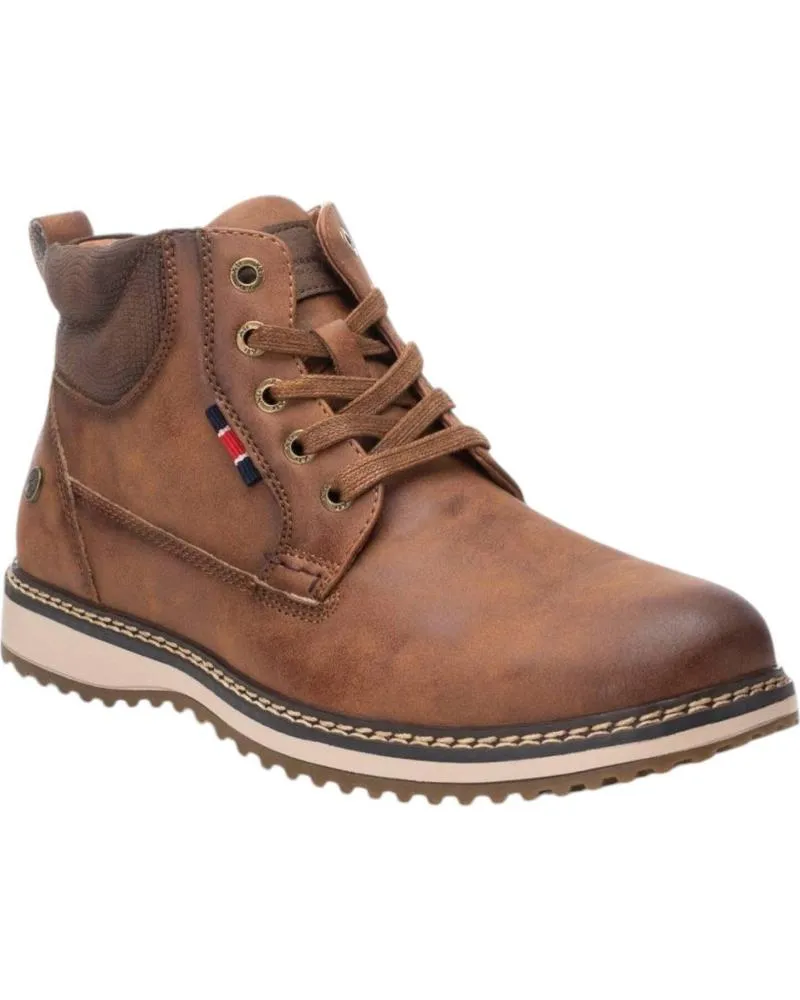 Botines XTI  de Hombre 143216  CAMEL