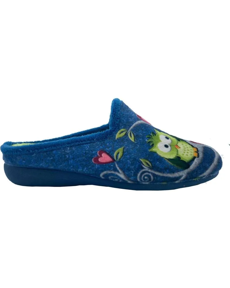 Calzado de casa de Mujer  ZAPATILLA CASA RELAX AZUL