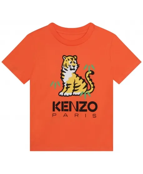 Camiseta KENZO Kotora Naranja