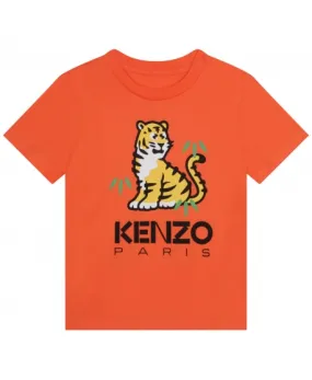 Camiseta KENZO Kotora Naranja