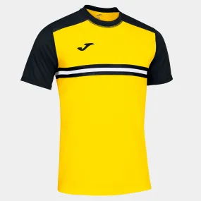 Camiseta manga corta hombre Hispa IV amarillo negro