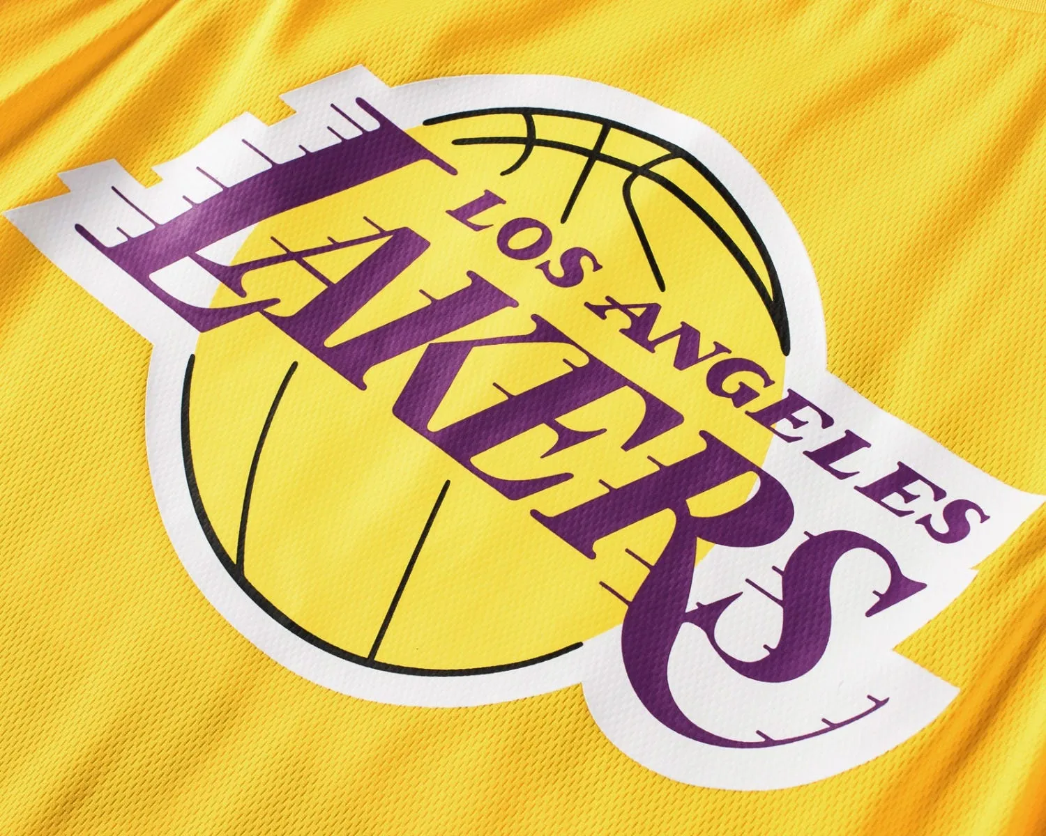 Camiseta Tank Top Básquetbol Hombre NBA Los Angeles Lakers Lebron James Amarillo