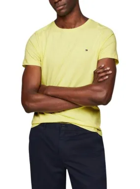 Camiseta Tommy Hilfiger Stretch Amarillo Hombre