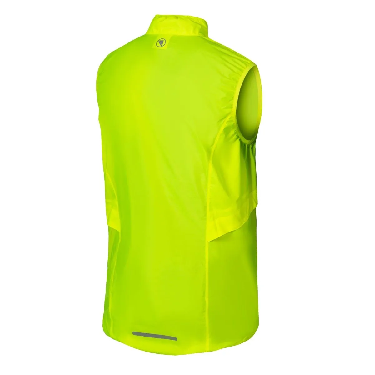 Chaleco Cortaviento Ciclismo Hombre Endura Pakagilet Amarillo