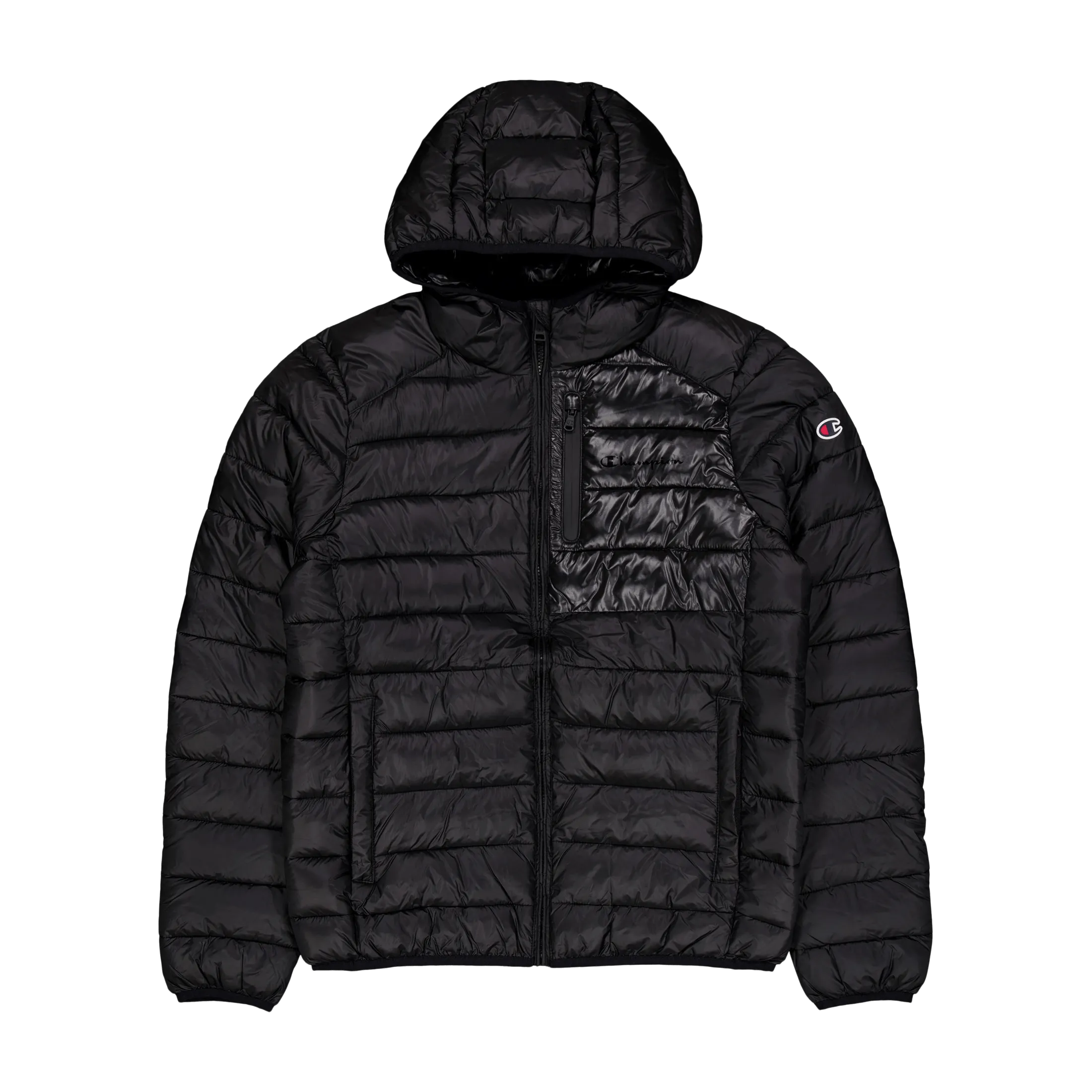 Champion Hooded Jacket Black Beauty