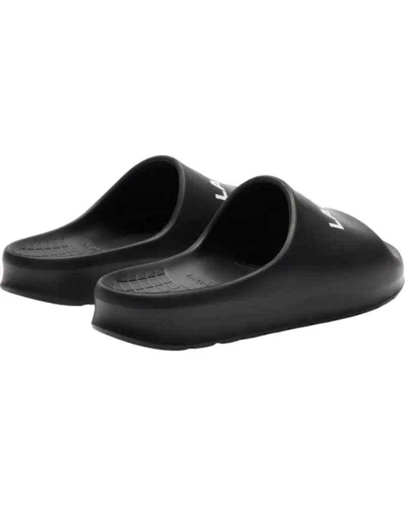 Chanclas de Hombre LACOSTE SERVE SLIDE 2 0 NEGRO