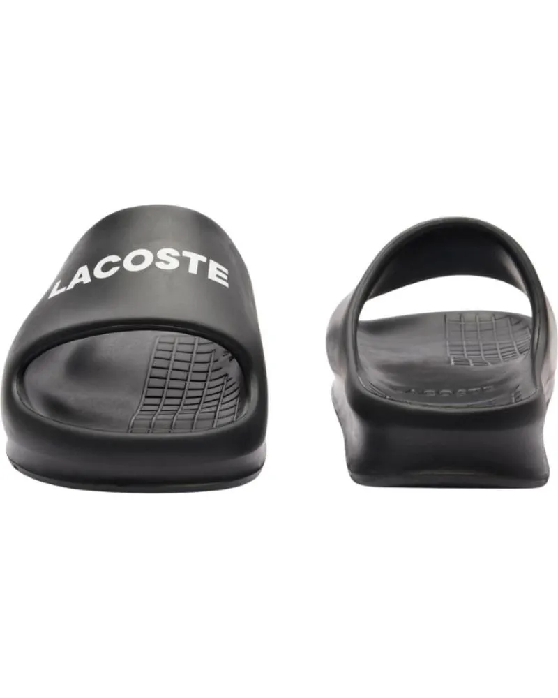 Chanclas de Hombre LACOSTE SERVE SLIDE 2 0 NEGRO