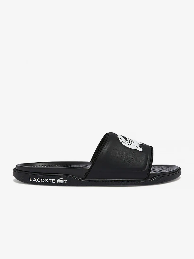 Chanclas Lacoste Croco Dualiste Logo