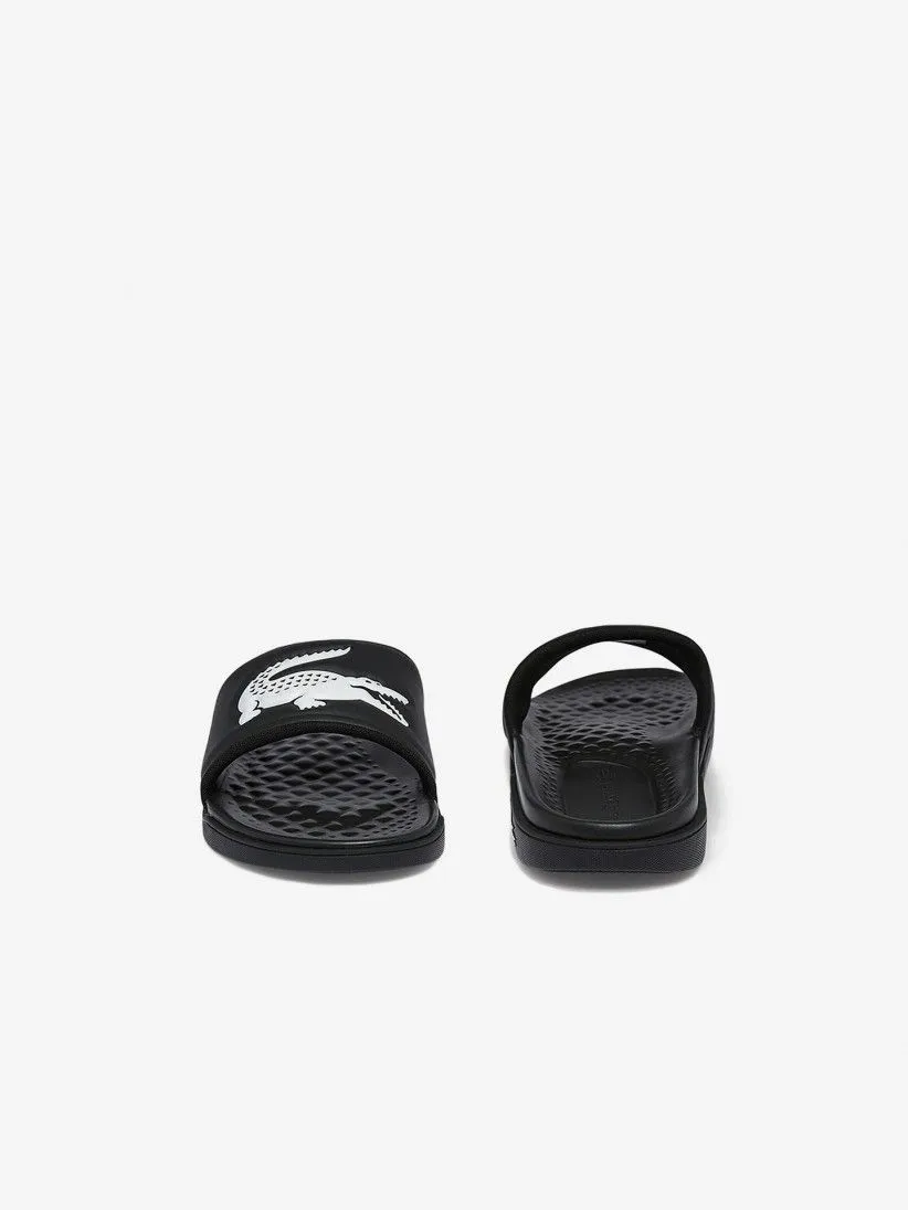 Chanclas Lacoste Croco Dualiste Logo