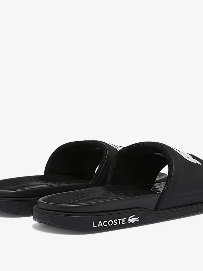 Chanclas Lacoste Croco Dualiste Logo