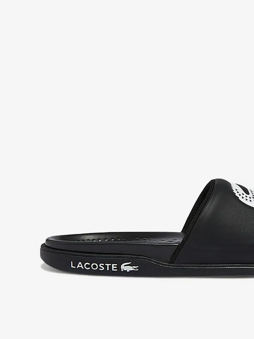 Chanclas Lacoste Croco Dualiste Logo