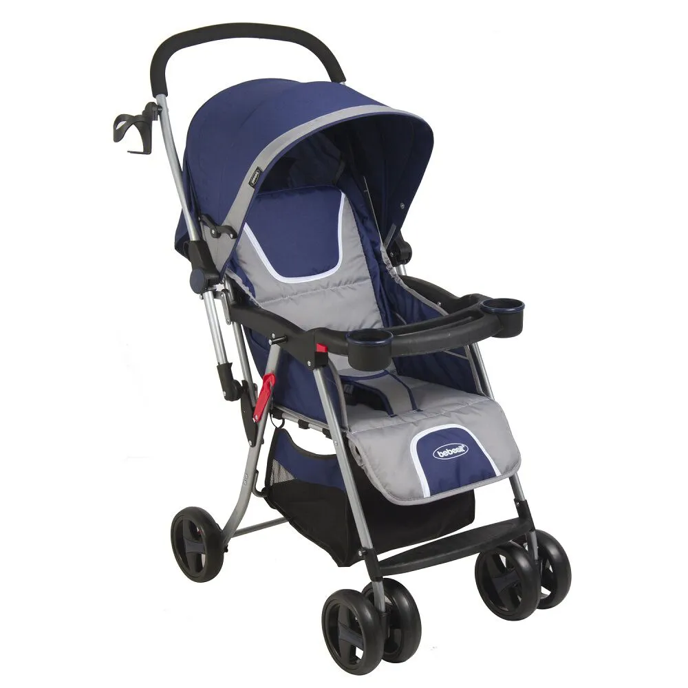 Coche Cuna & Paseo Twister Azul Bebesit