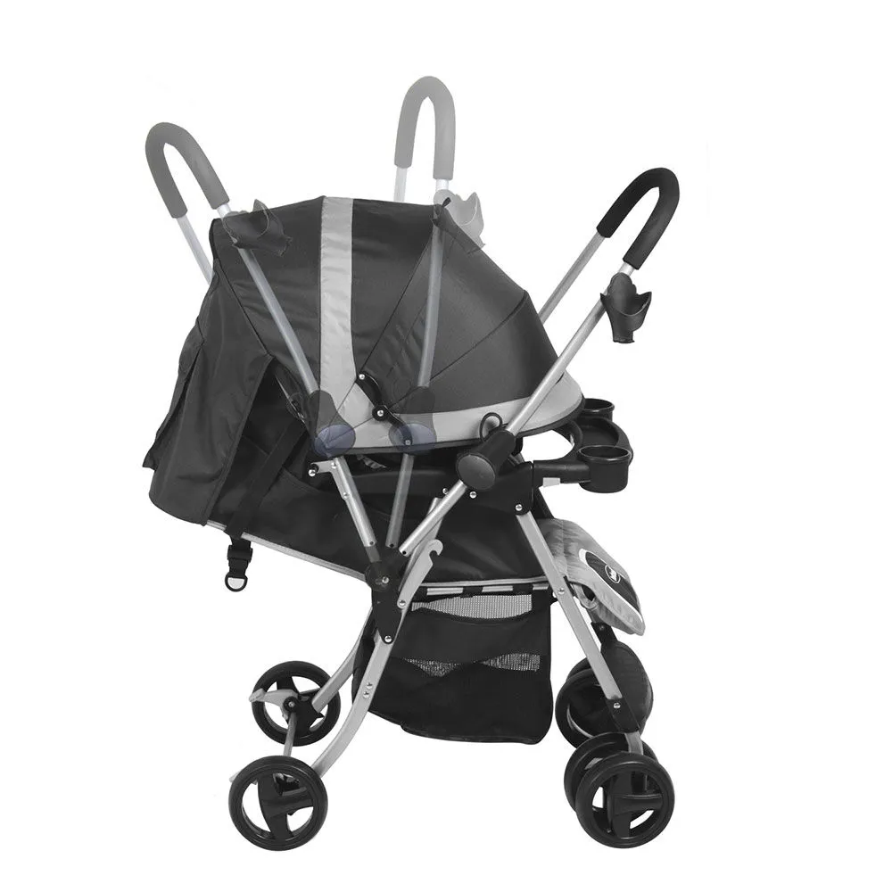 Coche Cuna & Paseo Twister Gris Bebesit