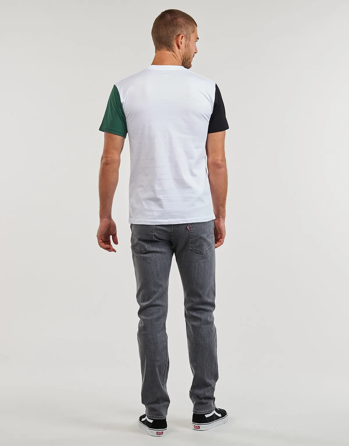 COLORBLOCK VARSITY SS TEE