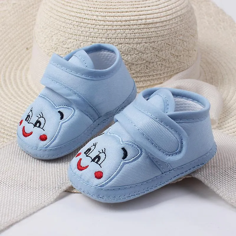 Crawling Shoes Baby Shoes, Toddler Shoes, Newborn Boys And Girls Shoes Cartoon Soft Sole Non-slip Shoes