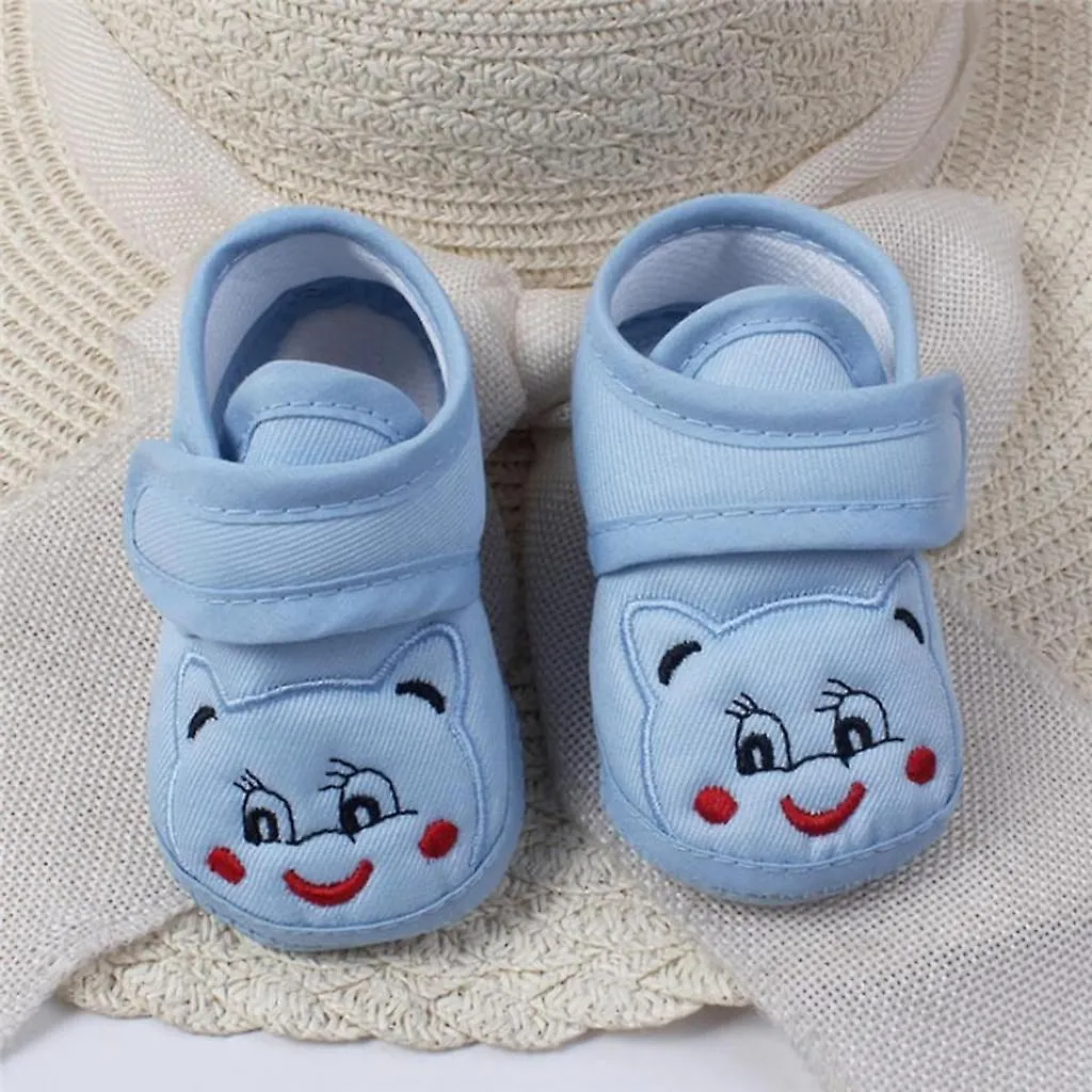 Crawling Shoes Baby Shoes, Toddler Shoes, Newborn Boys And Girls Shoes Cartoon Soft Sole Non-slip Shoes