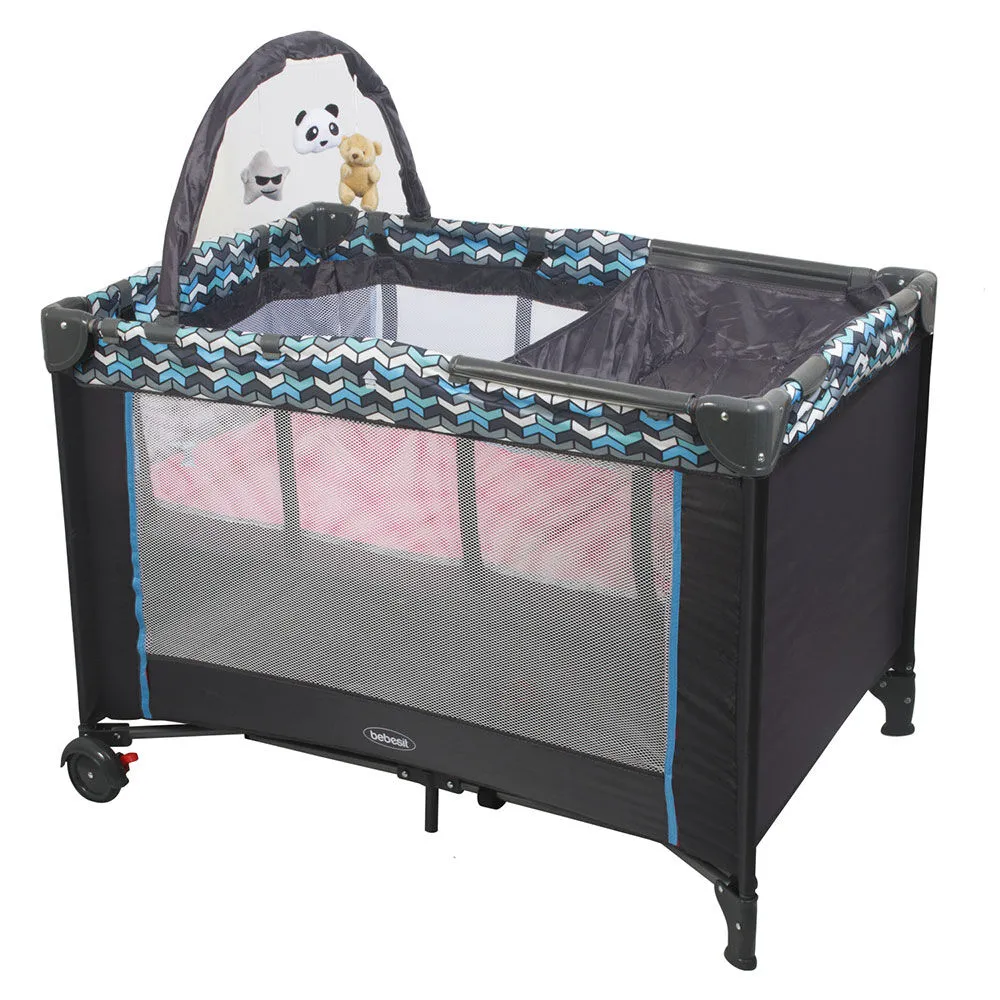 Cuna Corral Pack and Play Sleep II Azul Bebesit