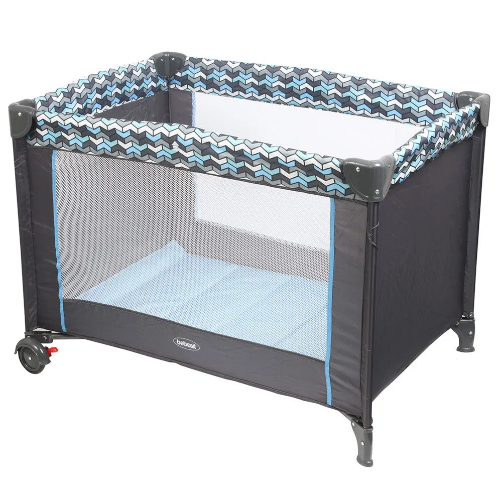 Cuna Corral Pack and Play Sleep II Azul Bebesit