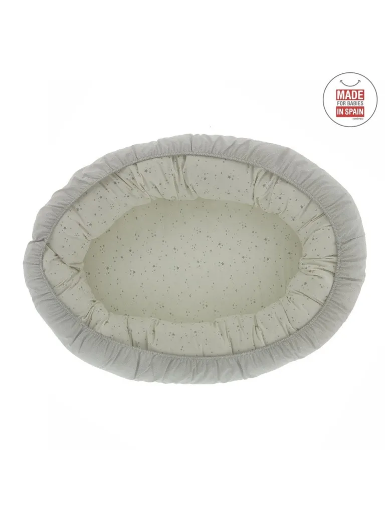 CUNA NIDO BEBE SKY 55x90x15 CM GRIS