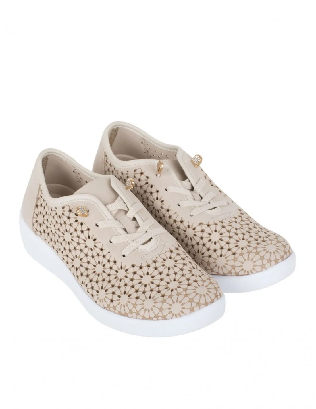 Deportivas Caladas Beige DOCTOR CUTILLAS